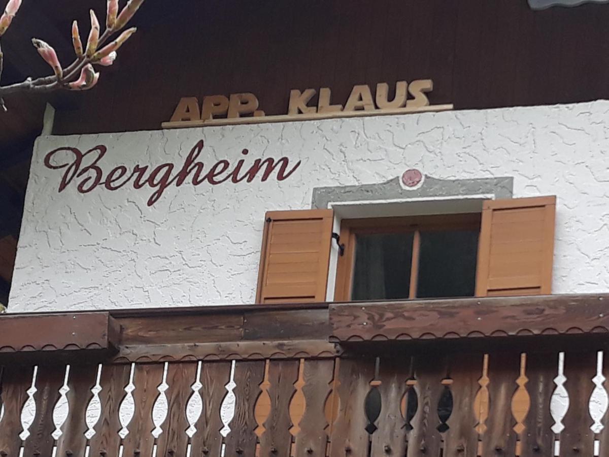 Appartements Klaus Bergheim Predoi Εξωτερικό φωτογραφία